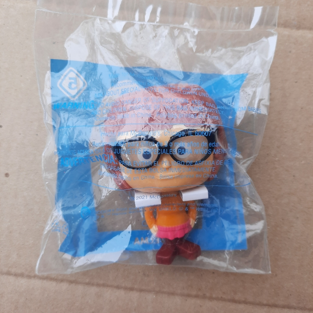 🎈3 for $10🎈McDonald's Scooby-Doo Bobblehead VELMA - Picture 1 of 2